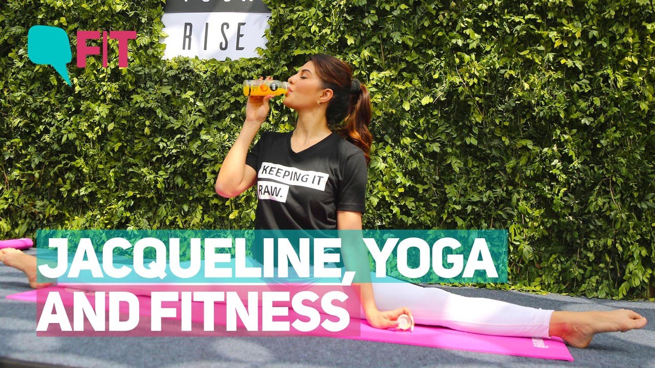 Here’s to Rainbow-Auras and Yoga With Jacqueline Fernandez