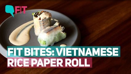 FIT Bites Ep 1: Making a Vegan Vietnamese Rice Paper Roll