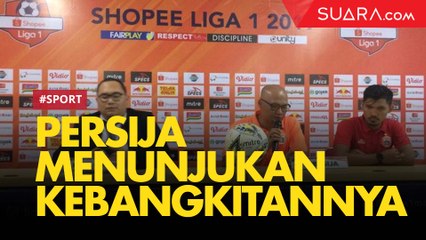 Kalahkan Barito Putera, Caretaker Persija Sebut Pemainnya Punya Keinginan Bangkit
