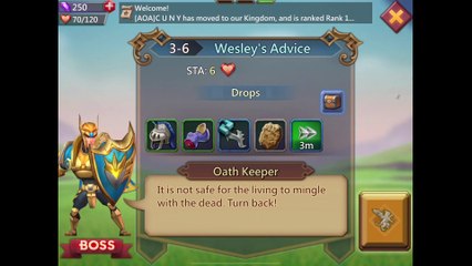 Lords Mobile Chapter 3-6 Normal