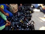 पत्रकार से बदसलूकी, दिल्ली पुलिस मुख्यालय के बाहर मीडिया का धरना