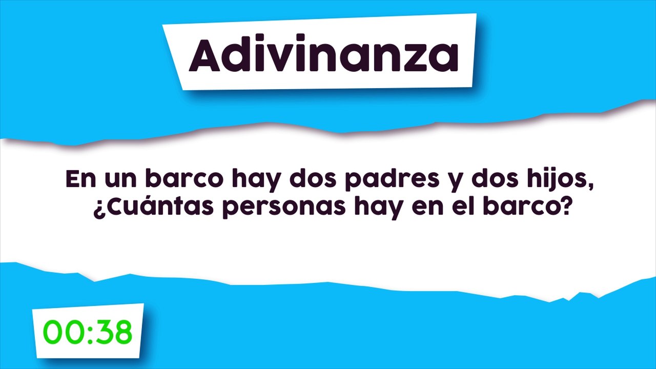 Adivinanza: En un barco