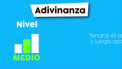 Adivinanza: Camina, camina