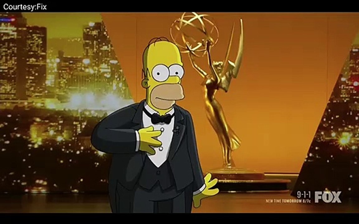 Emmys 2019 Opening Homer Simpsons Death And Bryan Cranston Vidéo