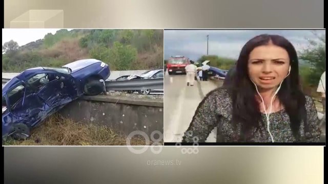 RTV Ora - Përplasen tre automjete në Elbasan: Kater të vdekur dhe dy të plagosur