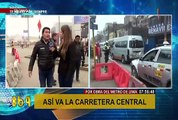 Carretera Central: así luce tras ser cerrada por obras de la Línea 2 del Metro de Lima