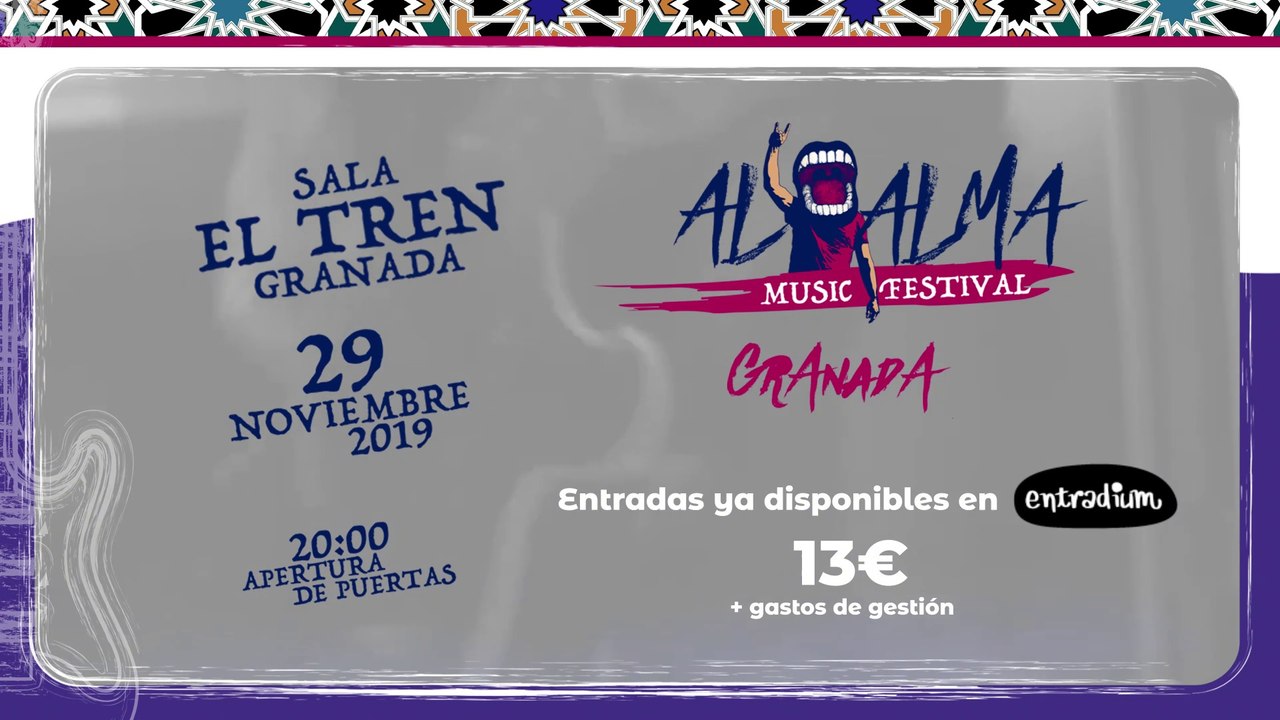 Entrada anticipada Septiembre y Octubre | Al-AlmA Music Festival