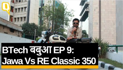 BTech Babua EP 9 Jawa Vs Enfield Hindi
