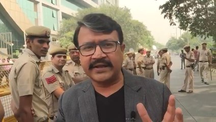 CBI मुख्यालय के बाहर कांग्रेस का विरोध प्रदर्शन, पुलिस फोर्स तैनात