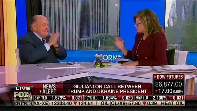 Rudy Giuliani Contradicts Himself Again On Trump-Ukraine Whistleblower Call While On Live TV