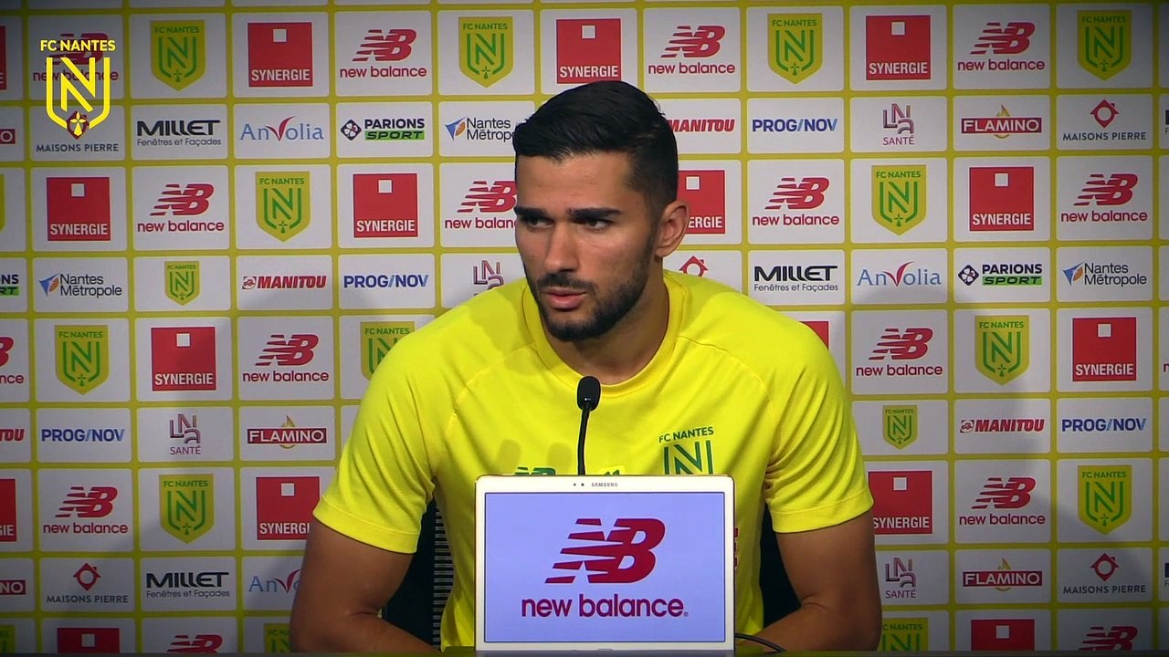 Mehdi Abeid avant Nantes-Rennes