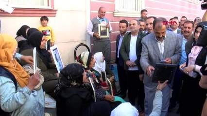 Diyarbakır hdp önündeki eylemde 21'inci gün