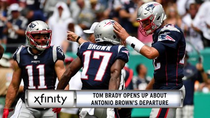 Xfinity Report: Tom Brady Opens Up About Antonio Brown's Departure