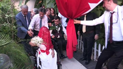 Engelsiz ulaşım aracından gelin arabası - ANTALYA