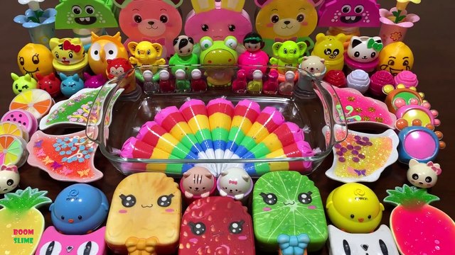 Relaxing with Piping Bags !! Mixing Random Things Into Slime !! Satisfying Slime Smoothie #660