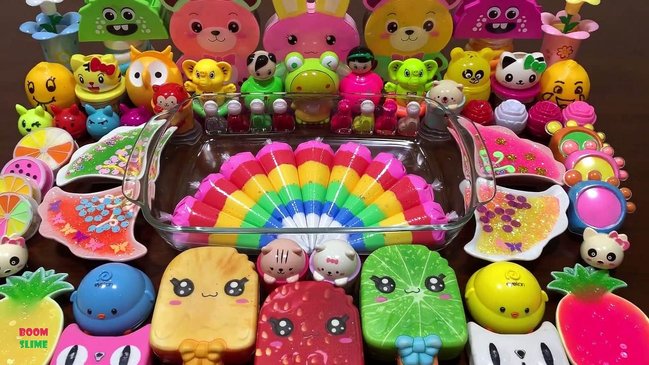 Relaxing with Piping Bags !! Mixing Random Things Into Slime !! Satisfying Slime Smoothie #660