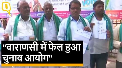 वाराणसी:चुनाव लड़ने आए किसान खूब हुए परेशान,आखिर छोड़ना पड़ा मैदान