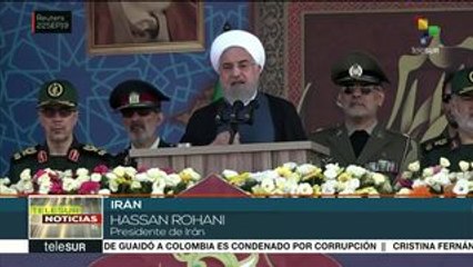 Presidente iraní pide a Occidente cesar envío de armas a Medio Oriente