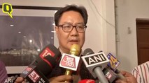 Kiren Rijiju का बयान, देश की जनता की भावनाओं का ख्याल रखते हुए BCCI रखे अपना पक्ष