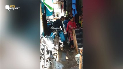 मुंबई की सोसायटी में पानी की किल्लत, 15 मिनट ही आता है पानी