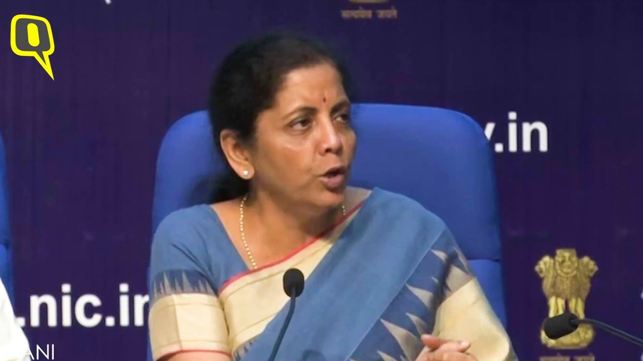 TAX TERRORISM SITHARAMAN  HINDI