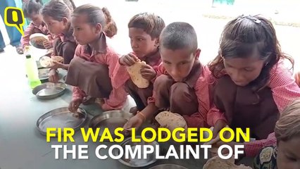 मिड डे मील में नमक-रोटी पर बनाई खबर तो सरकार ने दर्ज कराई FIR