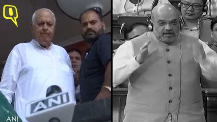 farooq Abduulah & Amit Shah