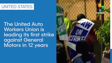 First Strike Against General Motors In 12 Years
