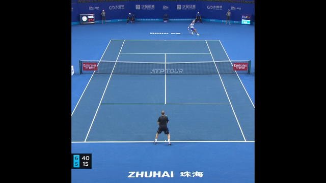 ATP: Zhuhai - La balle de match de Mannarino face à Zhang