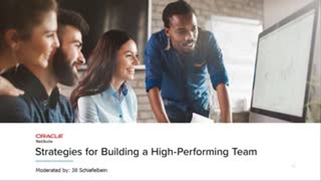 Strategies for Building a High-Performing Team