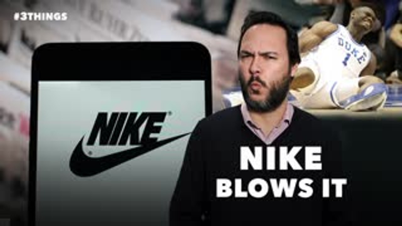 Nike High-Tops Split Open Mid-Game, Injuring Duke Basketball Superstar Zion Williamson