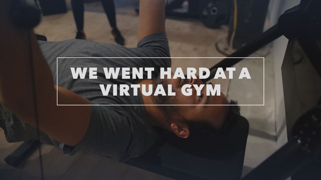We Tried a High-Tech New Fitness System and Got Yelled at by a Digital Trainer