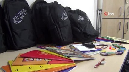 - Afyonkarahisar'da 500 öğrenciye kırtasiye yardımı