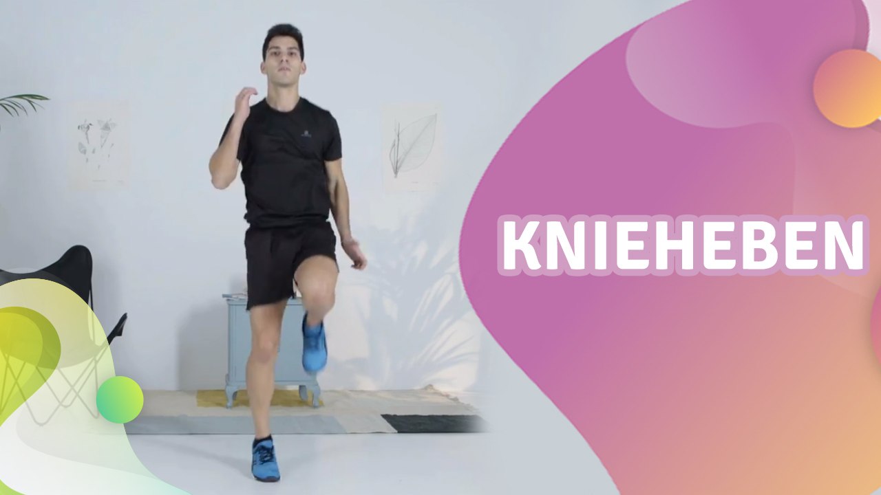 Knieheben -  Besser gesund Leben