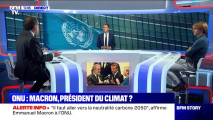 Sommet de l'ONU: Emmanuel Macron, président du climat ? (1/2) - 23/09