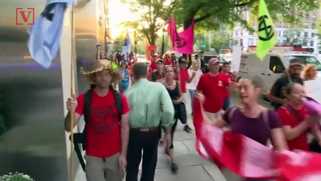 Climate Change Activists Create Gridlock in DC as UN Meets for Climate Summit