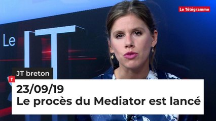 JT Breton du 23 septembre 2019 : le procès du Mediator est lancé