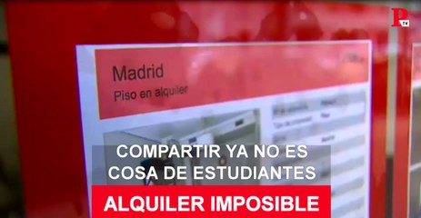 Compartir piso ya no es cosa de estudiantes
