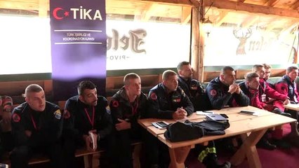 TİKA ve İHH'dan Bosna Hersek'te arama kurtarma eğitimi - FOCA