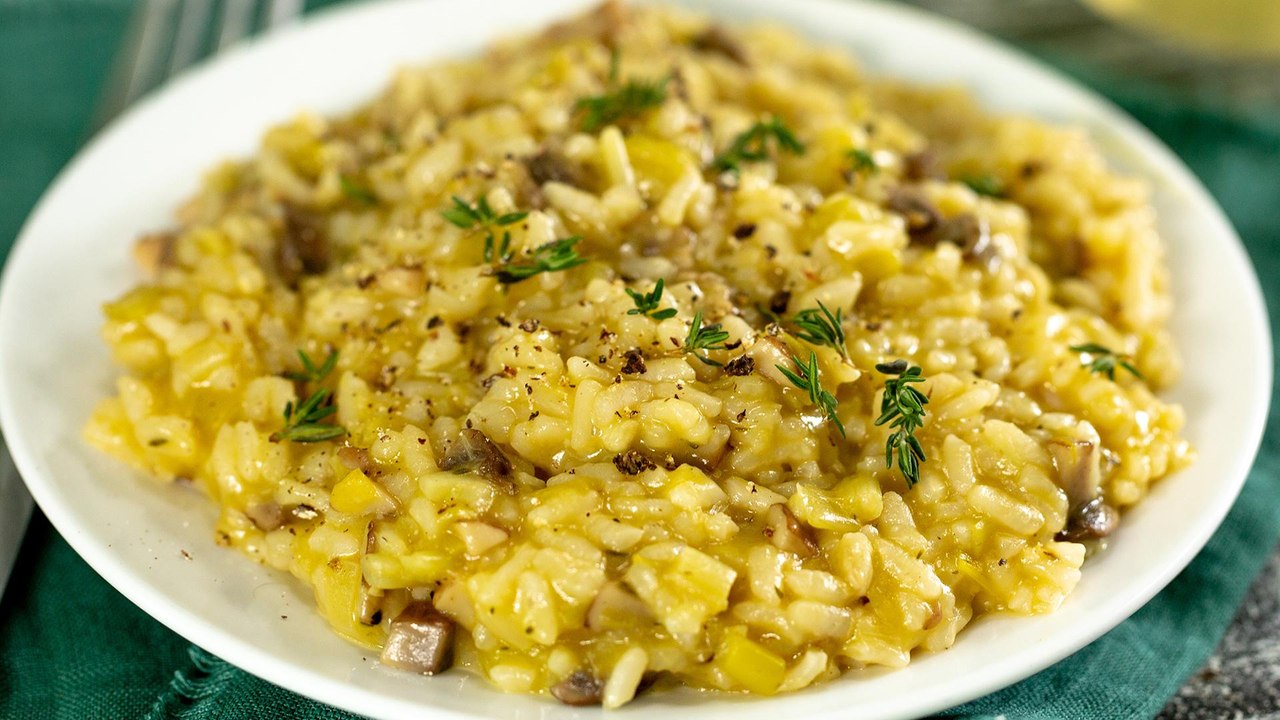How to Make Instant Pot Vegan Mushroom Risotto