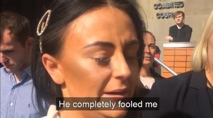Bethany Marchant urged other domestic violence victims to come forward after Stefan Carr was jailed at Leeds Crown Court Carr