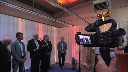 MENUISERIE ROUSSON, Inauguration des nouveaux locaux à Firminy