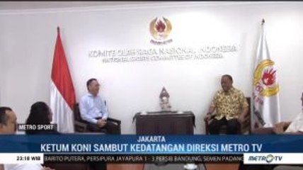 KONI Sambut Kedatangan Direksi Metro TV