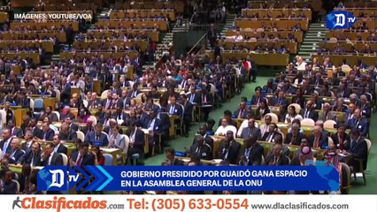 Gobierno presidido por Guaidó gana espacio en la Asamblea General de la ONU| El Diario en 90 segundos
