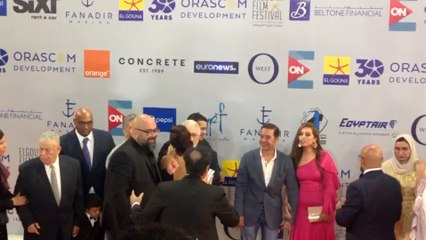 أبوزهرة وصالح والخميسي في العرض الأول لـ الفارس والأميرة بالجونة