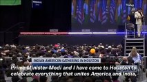 Trump Hails Indian Prime Minister Modi At Texas Rally