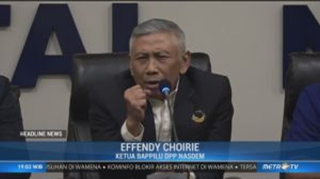 Buka Pendaftaran Cakada, Partai NasDem Tekankan Politik Tanpa Mahar