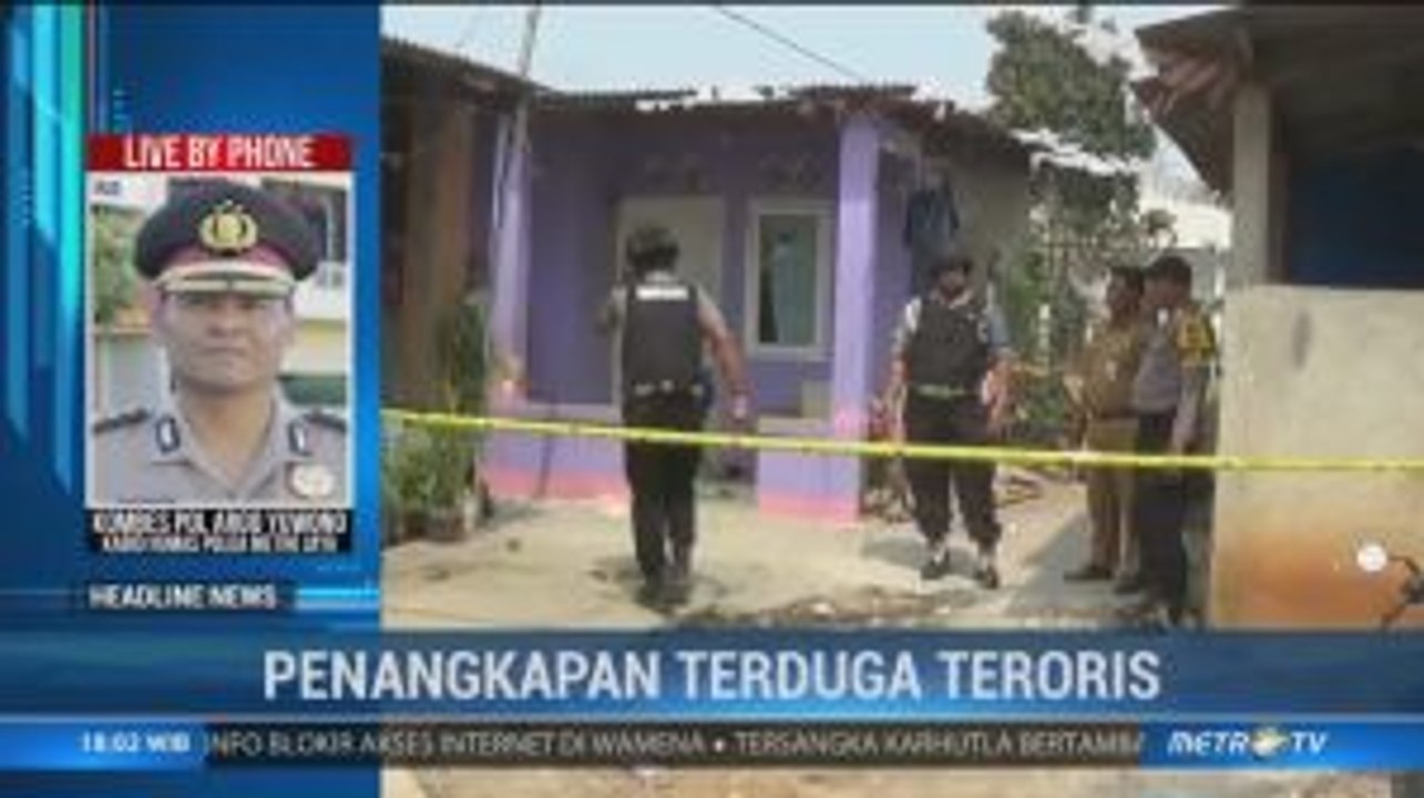 Kronologi Penangkapan 9 Terduga Teroris di Jakarta dan Bekasi