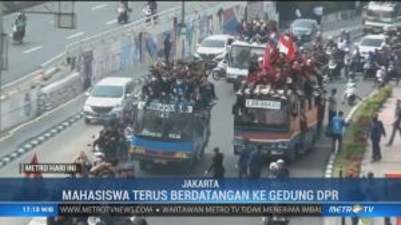 Mahasiswa Gelar Aksi Tolak Pengesahan RUU KUHP