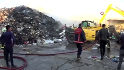 Geri dönüşüm fabrikasındaki yangın kontrol altına alındı